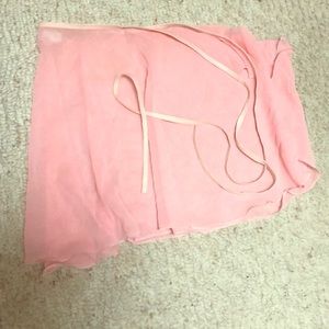 Rose Pink Chiffon Wrap Skirt by Body Wrappers